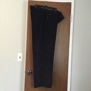 Zac and Rachel Black Corduroy Pants Size 18